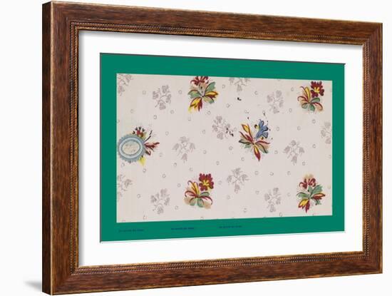 French Fabrics, 1800-50-null-Framed Giclee Print