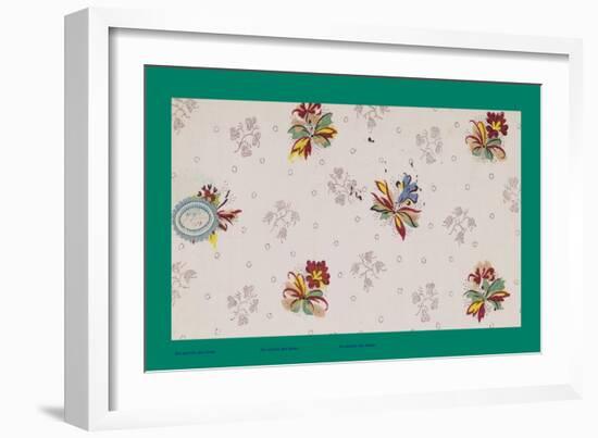 French Fabrics, 1800-50-null-Framed Giclee Print