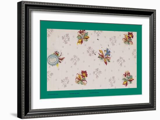 French Fabrics, 1800-50-null-Framed Giclee Print