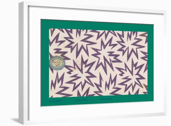 French Fabrics, 1800-50-null-Framed Giclee Print