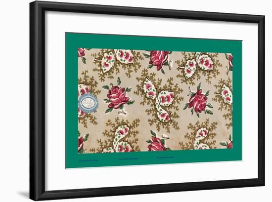 French Fabrics, 1800-50-null-Framed Giclee Print