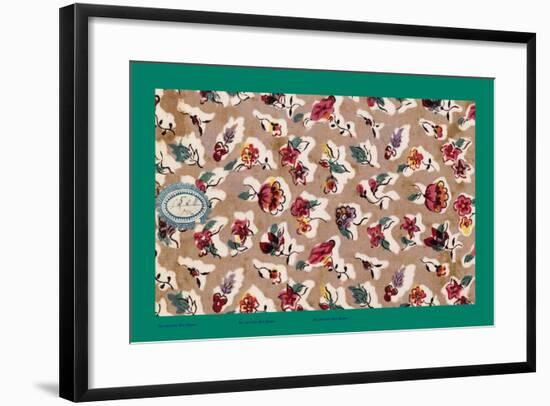 French Fabrics, 1800-50-null-Framed Giclee Print