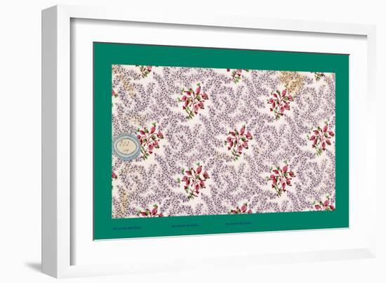 French Fabrics, 1800-50-null-Framed Giclee Print