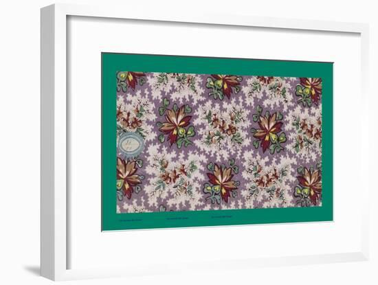 French Fabrics, 1800-50-null-Framed Giclee Print