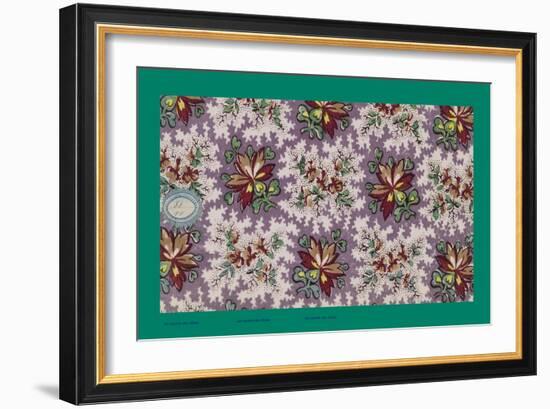 French Fabrics, 1800-50-null-Framed Giclee Print