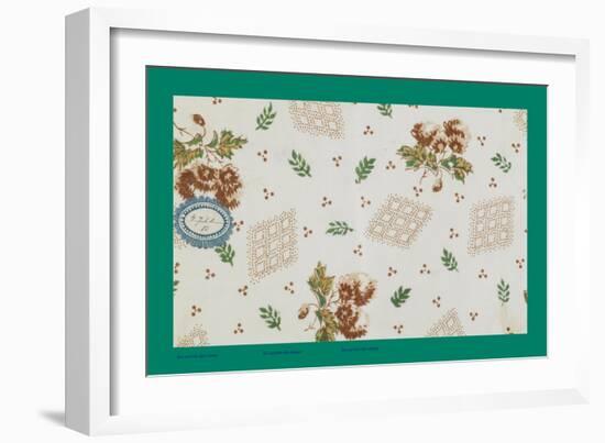 French Fabrics, 1800-50-null-Framed Giclee Print