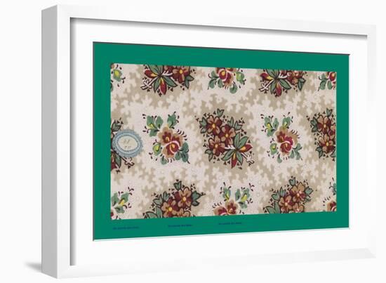 French Fabrics, 1800-50-null-Framed Giclee Print