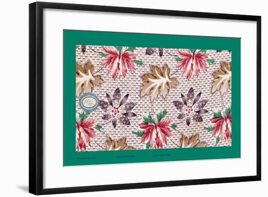 French Fabrics, 1800-50-null-Framed Giclee Print