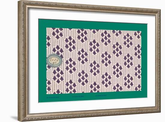 French Fabrics, 1800-50-null-Framed Giclee Print