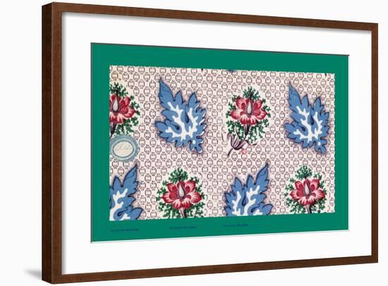 French Fabrics, 1800-50-null-Framed Giclee Print