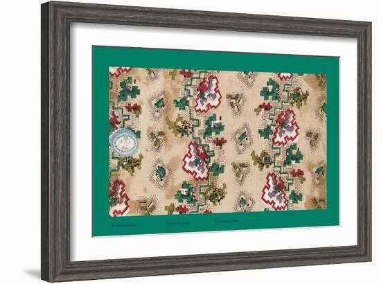 French Fabrics, 1800-50-null-Framed Giclee Print