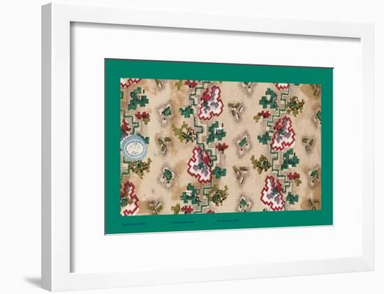 French Fabrics, 1800-50-null-Framed Giclee Print