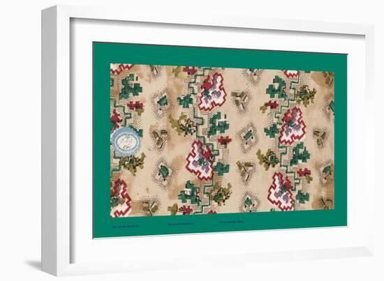 French Fabrics, 1800-50-null-Framed Giclee Print