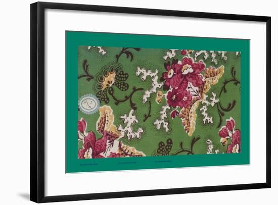 French Fabrics, 1800-50-null-Framed Giclee Print