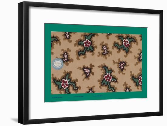 French Fabrics, 1800-50-null-Framed Giclee Print