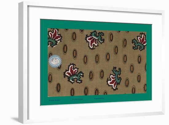 French Fabrics, 1800-50-null-Framed Giclee Print