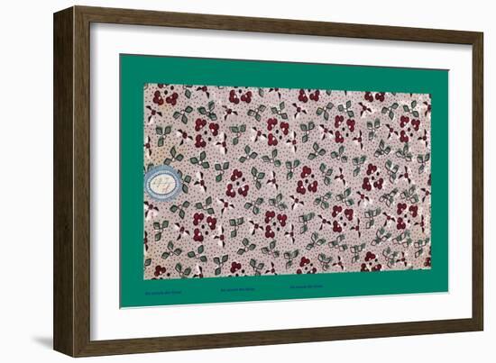 French Fabrics, 1800-50-null-Framed Giclee Print