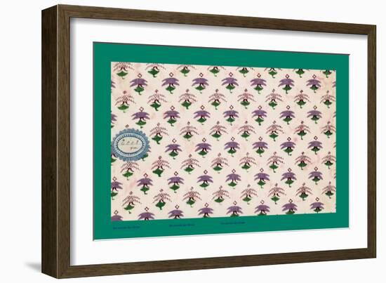 French Fabrics, 1800-50-null-Framed Giclee Print