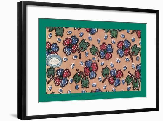 French Fabrics, 1800-50-null-Framed Giclee Print