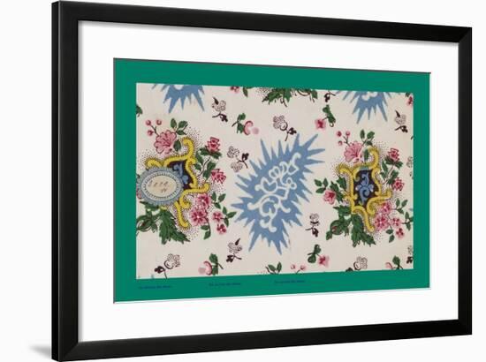 French Fabrics, 1800-50-null-Framed Giclee Print