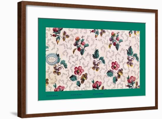 French Fabrics, 1800-50-null-Framed Giclee Print