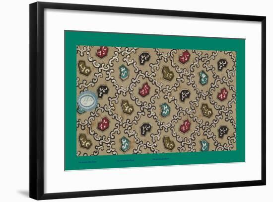 French Fabrics, 1800-50-null-Framed Giclee Print