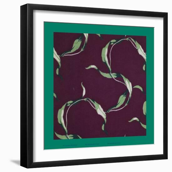 French Fabrics, 1800-50-null-Framed Giclee Print