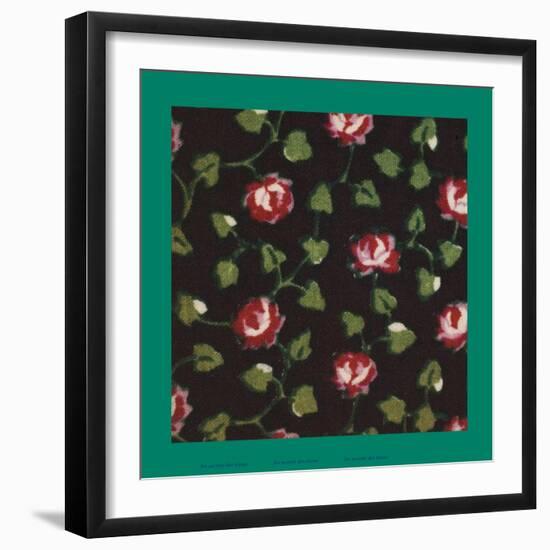 French Fabrics, 1800-50-null-Framed Giclee Print