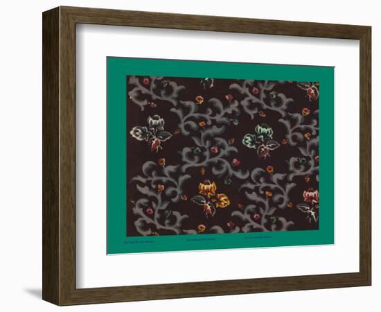 French Fabrics, 1800-50-null-Framed Giclee Print