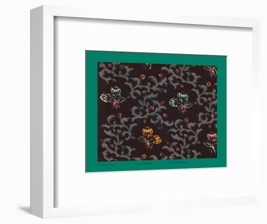 French Fabrics, 1800-50-null-Framed Giclee Print