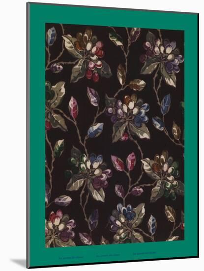 French Fabrics, 1800-50-null-Mounted Giclee Print