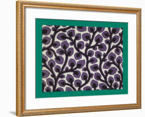 French Fabrics, 1800-50-null-Framed Giclee Print