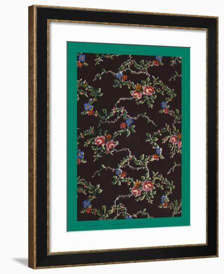 French Fabrics, 1800-50-null-Framed Giclee Print