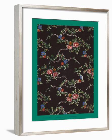 French Fabrics, 1800-50-null-Framed Giclee Print