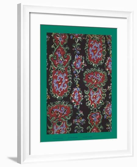 French Fabrics, 1800-50-null-Framed Giclee Print