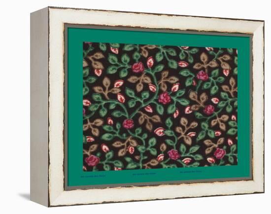 French Fabrics, 1800-50-null-Framed Premier Image Canvas