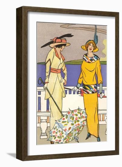 French Fashion, Art Deco-null-Framed Art Print