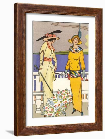 French Fashion, Art Deco-null-Framed Art Print