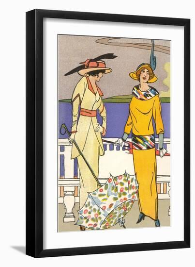French Fashion, Art Deco-null-Framed Art Print