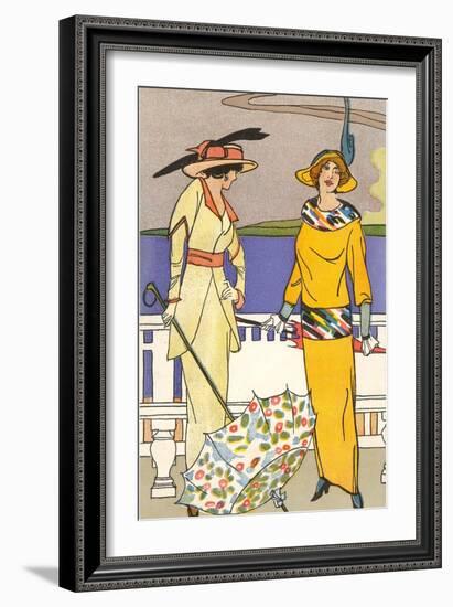 French Fashion, Art Deco-null-Framed Art Print