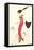 French Fashion, Borzoi-null-Framed Stretched Canvas