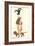 French Fashion, Dachshund-null-Framed Premium Giclee Print