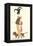 French Fashion, Dachshund-null-Framed Stretched Canvas