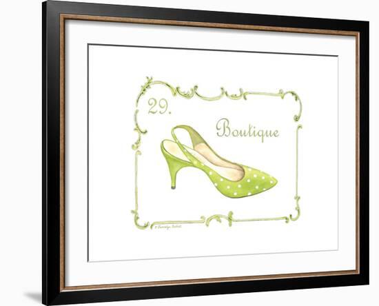 French Fashion III-Gwendolyn Babbitt-Framed Art Print