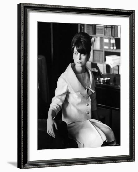 French Fashion Model Catherine Deneuve-Loomis Dean-Framed Premium Photographic Print