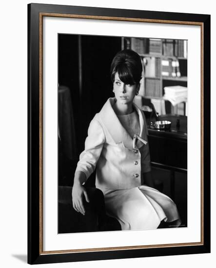 French Fashion Model Catherine Deneuve-Loomis Dean-Framed Premium Photographic Print