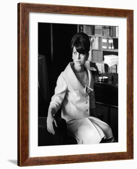 French Fashion Model Catherine Deneuve-Loomis Dean-Framed Premium Photographic Print