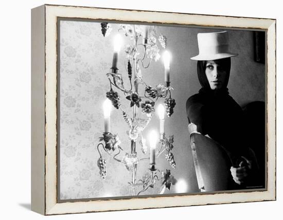 French Fashion Model Catherine Deneuve-Loomis Dean-Framed Premier Image Canvas