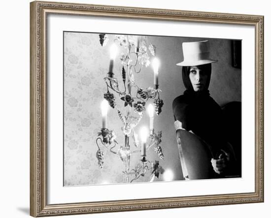 French Fashion Model Catherine Deneuve-Loomis Dean-Framed Premium Photographic Print