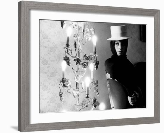 French Fashion Model Catherine Deneuve-Loomis Dean-Framed Premium Photographic Print